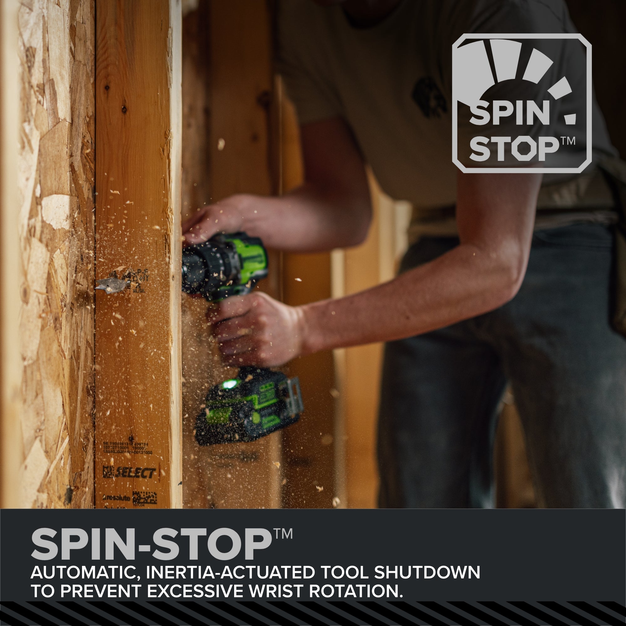 24V PowerAll Pro 850 in-lb 1/2" Hammer Drill, with 2.0 Ah Battery, 30W Charger, Belt Clip, and Auxiliary Handle
