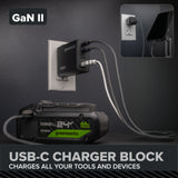 24V 5 Series 1/4" 2200 in/lbs Brushless Impact Driver Kit: 2.0 Ah USB-C Batteries and 65W USB-C Fast Charger