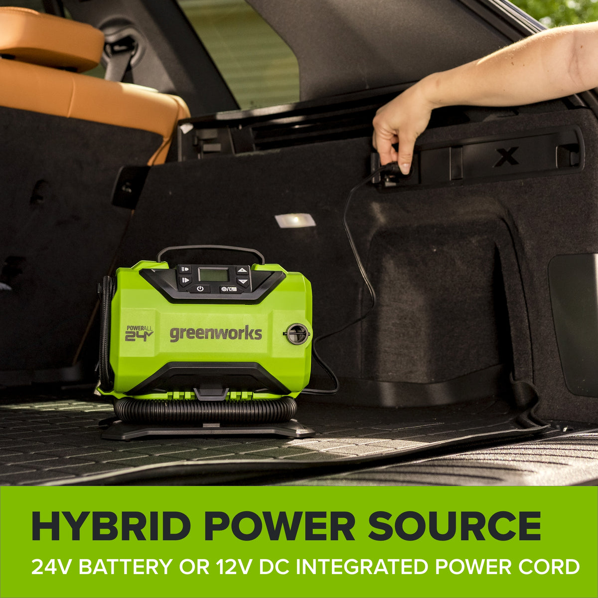 24V Cordless Battery Inflator (Tool Only)