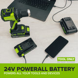 24V Cordless Battery Inflator (Tool Only)