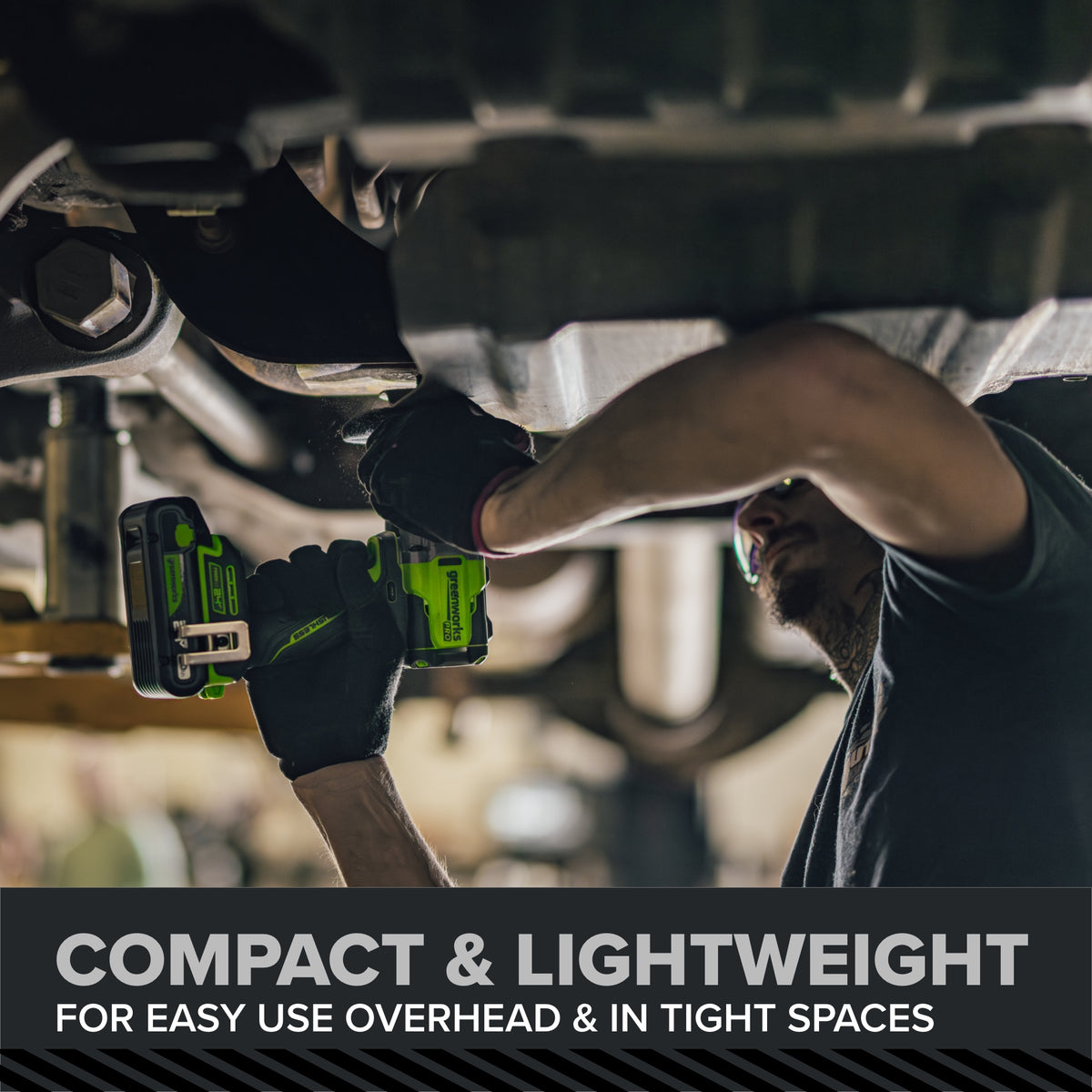 24V  5 Series 3/8"  400 ft-lbs Cordless Battery Impact Wrench (Tool Only)