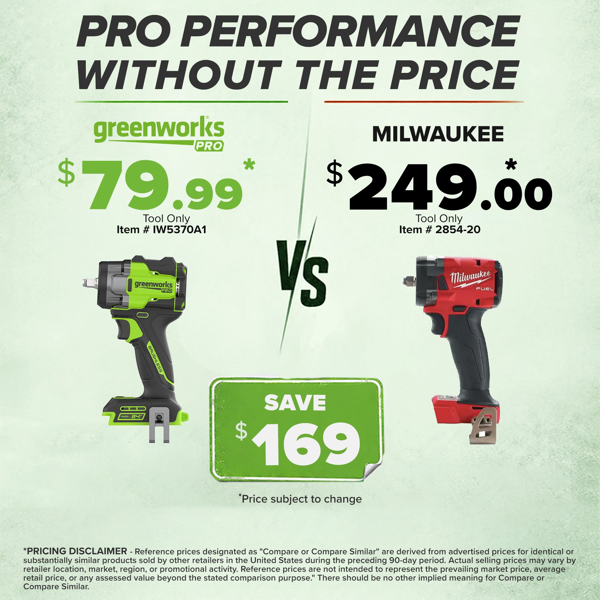 24V PowerAll Pro 400 ft-lb Breakaway Torque 3/8" Impact Wrench, Tool Only