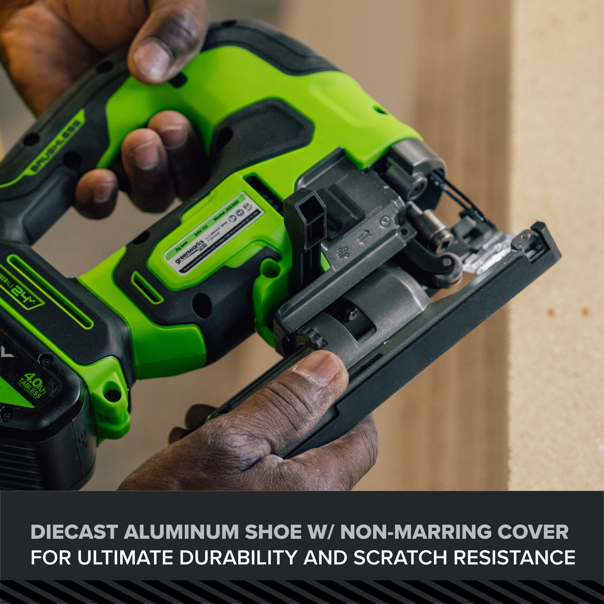 24V  5 Series Cordless Battery 3800SPM Jig Saw (Tool Only)