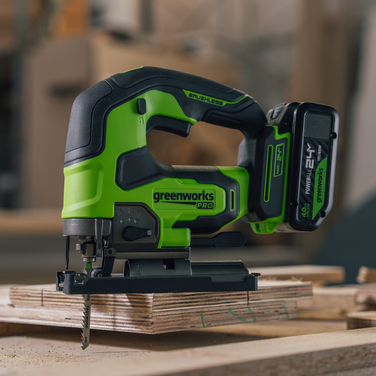 24V  5 Series Cordless Battery 3800SPM Jig Saw (Tool Only)