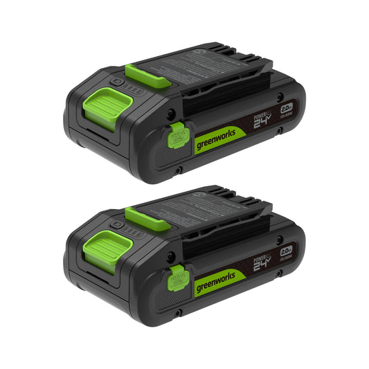 24V PowerAll Battery 2-Pack, with (2) 2.0 Ah Batteries