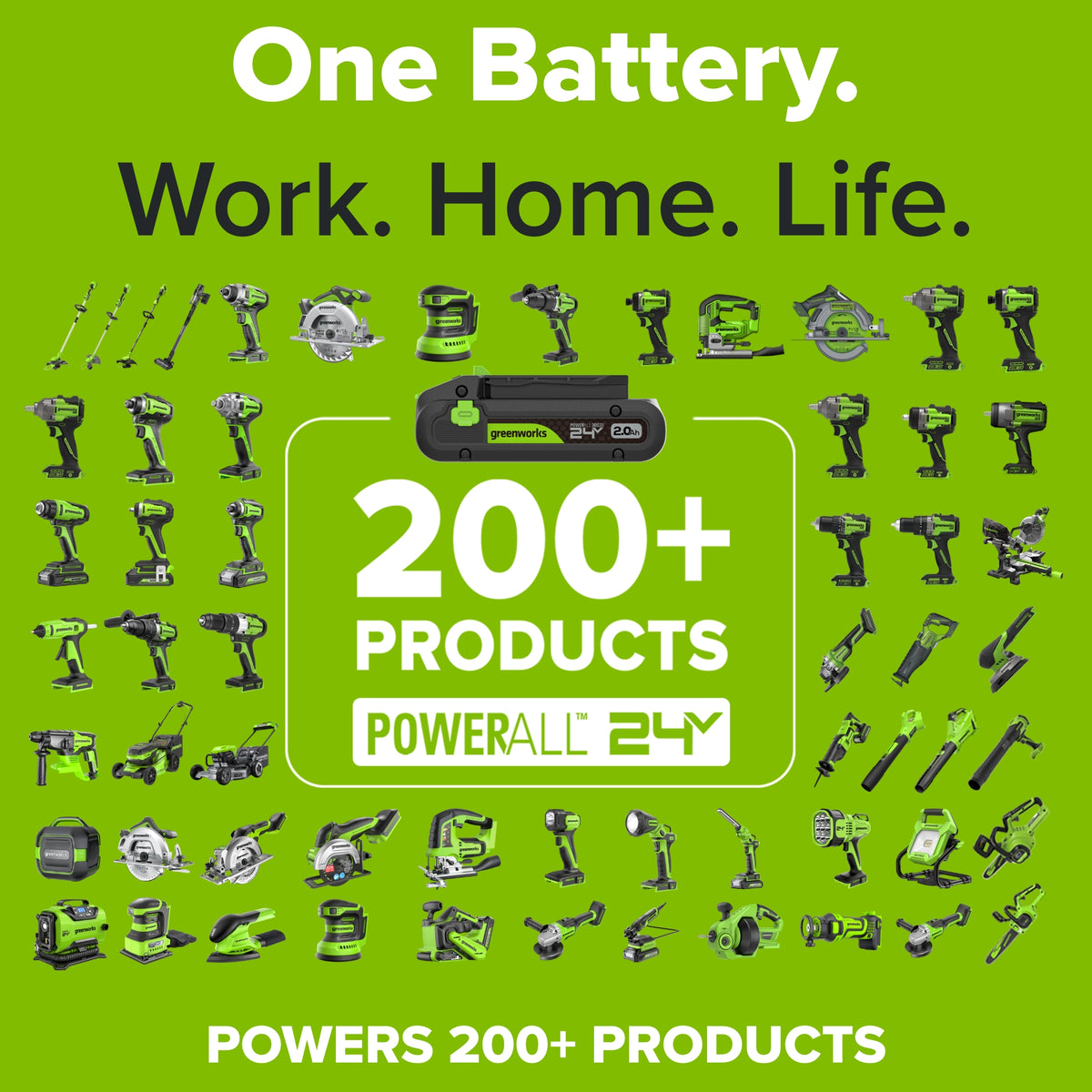 24V 2.0Ah Battery & 30W Gan Charger Starter Kit
