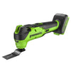 24V PowerAll 3.2° Oscillating Multi-Tool Kit with 3 Blades & 10-Piece Sanding Set