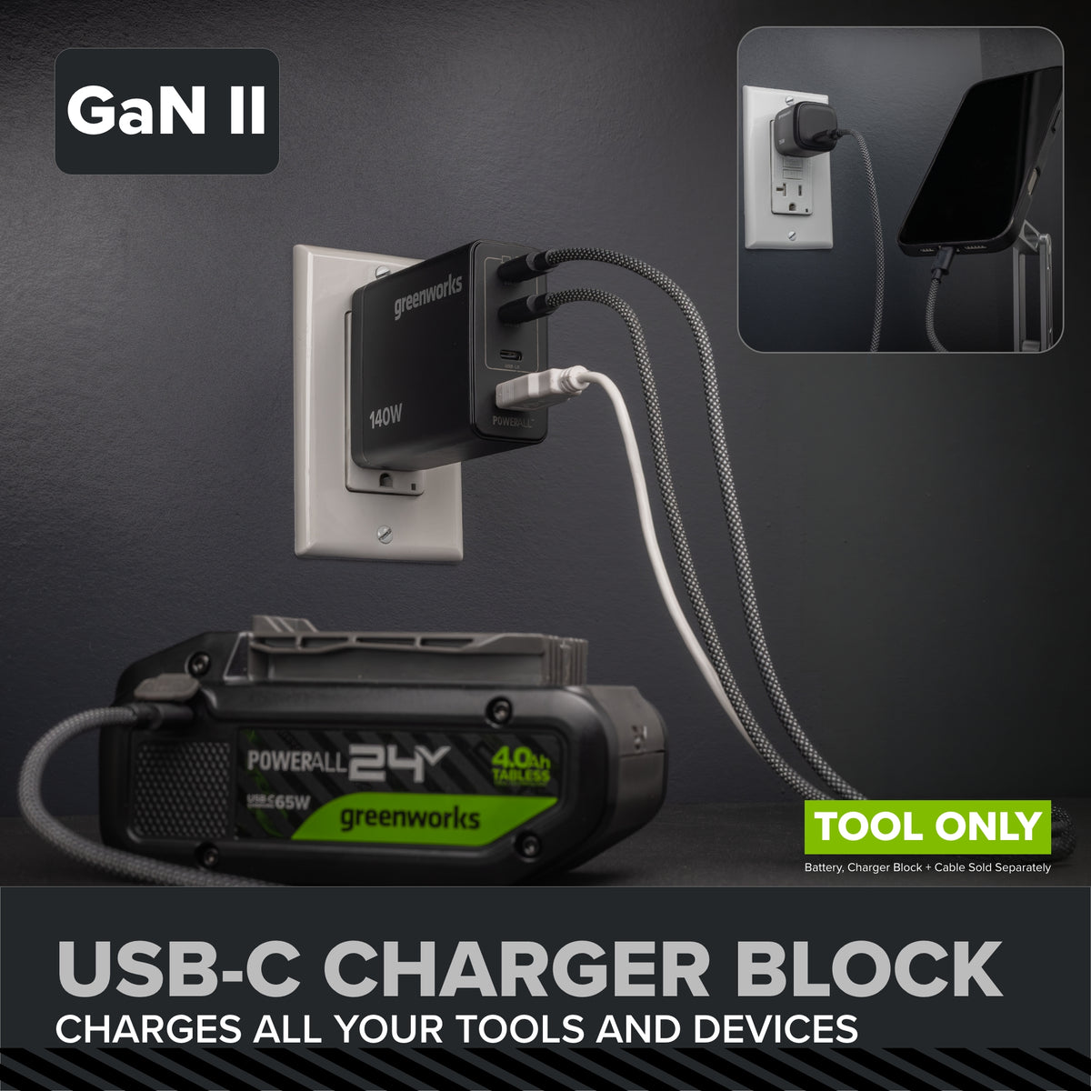 24V 5 Series Cordless Battery Multi-Tool (Tool Only)