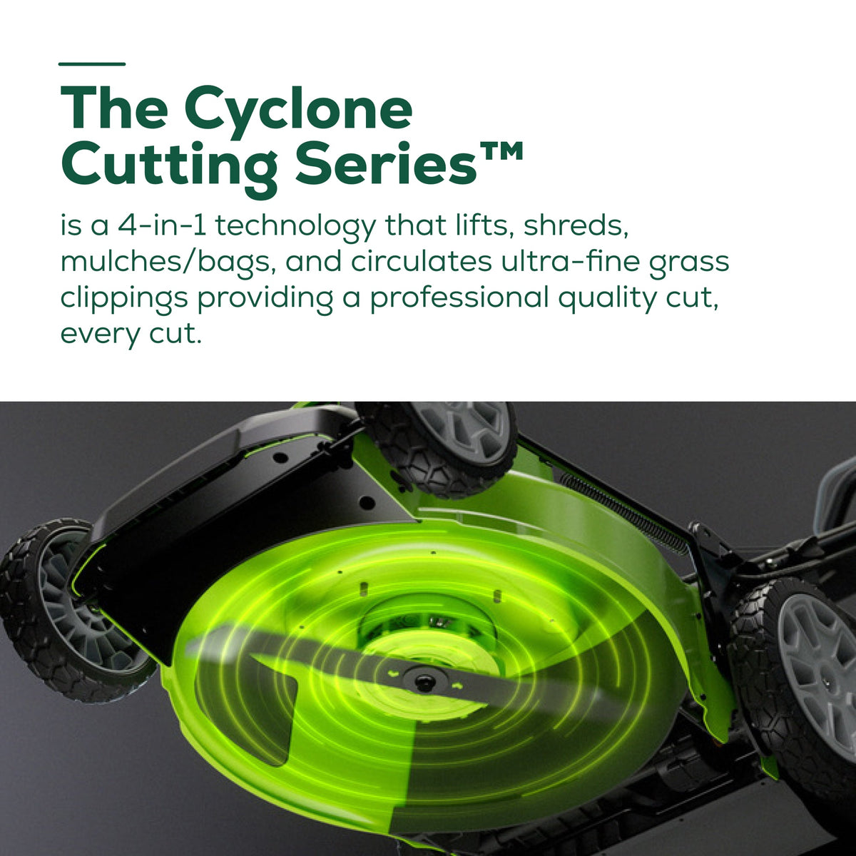 48V (24V x 2) 21" Cordless Battery Self-Propelled Lawn Mower w/ Two (2) 5.0Ah USB Batteries & Dual Port Charger