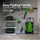 48V (24V x 2) 21" Cordless Battery Self-Propelled Lawn Mower w/ Two (2) 5.0Ah USB Batteries & Dual Port Charger