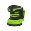 24V PowerAll Orbital Sander, Tool Only, with (3) Pieces of 80 Grit Sanding Paper