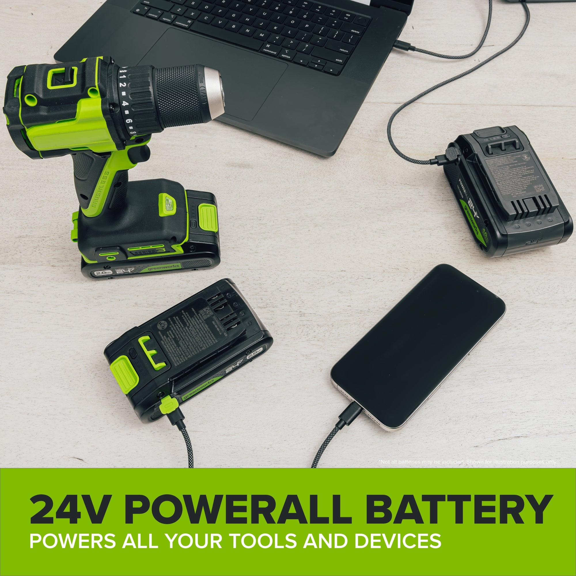 24V 3 Series Cordless Battery Random Orbit Sander (Tool Only)
