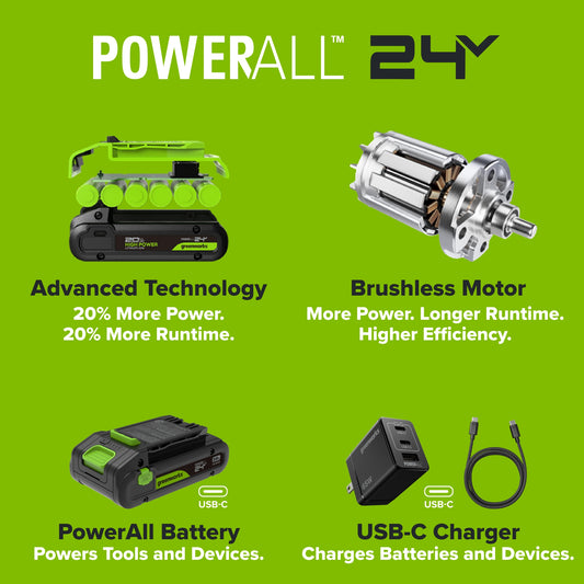 24V 3 Series Cordless Battery Random Orbit Sander (Tool Only)