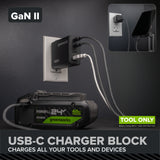 24V 5 Series Cordless Battery Random Orbit Sander (Tool Only)