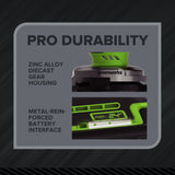 24V 5 Series Cordless Battery Random Orbit Sander (Tool Only)