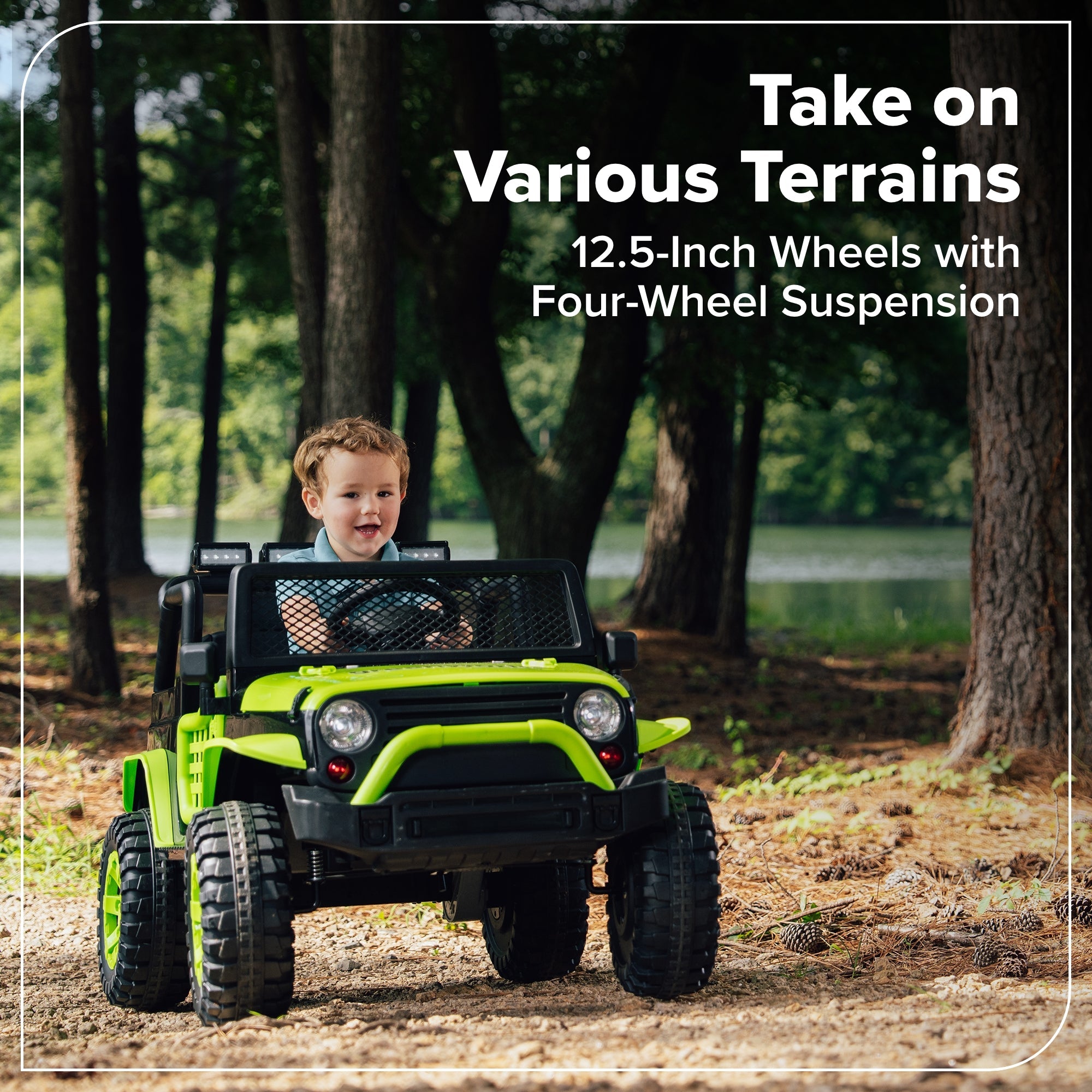 24V Jr Adventure Series Kids Ride-On Car