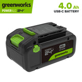 24V PowerAll High Power 4.0 Ah Battery with Bi-Directional 65W USB-C Charging Port