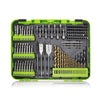 150-PC Assorted Drill and Drill Bit Set Wood Metal w/PVC Storage Case