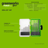 3 Series 14 Piece Masonry Bit Set