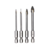 4-PC Glass and Ceramic Bit Set
