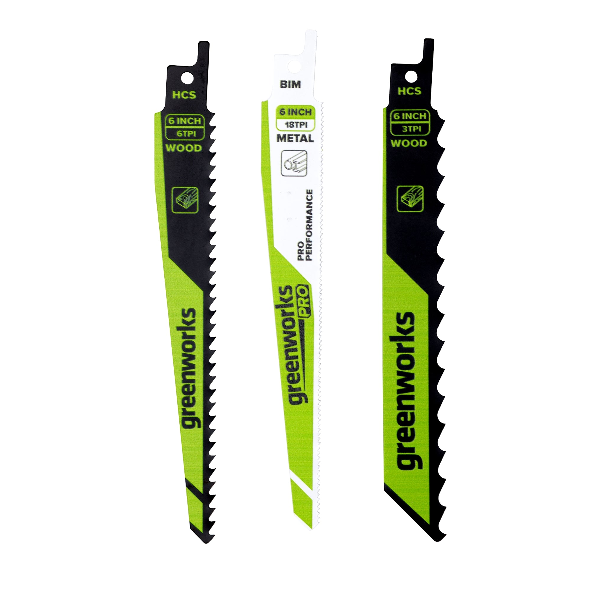 3 Series 3-Piece Recip Saw Blade Kit