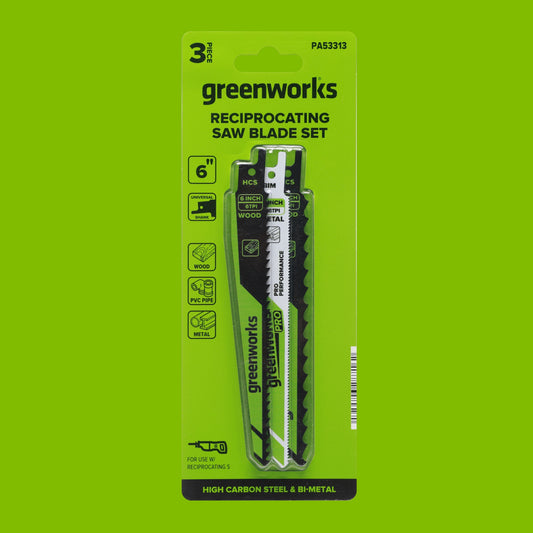 3 Series 3-Piece Recip Saw Blade Kit