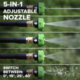 24V 700 PSI 0.8 GPM Cold Water Cordless Power Cleaner: 4.0Ah Battery and 30W Charger