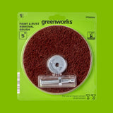 3 Series 5" Abrasive Wheels & Discs Paint and Rust Removal Brush