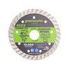 1-PC 4-1/2" Masonry Cutting Turbo Diamond Wheel
