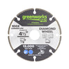 1-PC 4-1/2" Metal Cutting Segmented Diamond Wheel