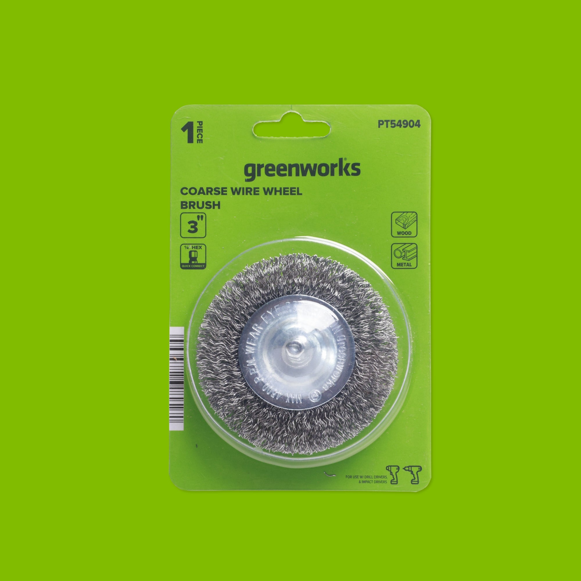 3 Series 3" Coarse Wire Wheel Brush