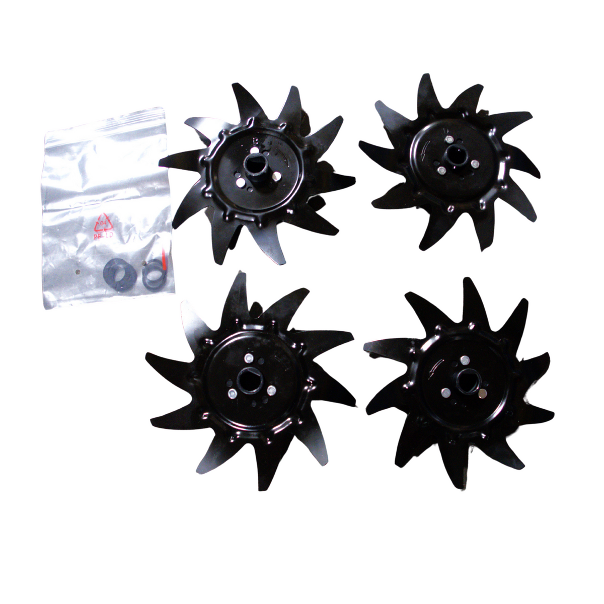 8" Replacement Cultivator / Tiller Tines (4 Pack) R0201824-00