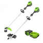 60V 16" String Trimmer and 8" Edger Combo Kit w/ 2.0Ah Battery & Charger