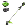 OPEN BOX 80V 17" Brushless String Trimmer: 2.0 Ah Battery and Charger