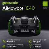 AiMowbot Wire-Free RTKVision Robotic Mower C40 | 1 Acre