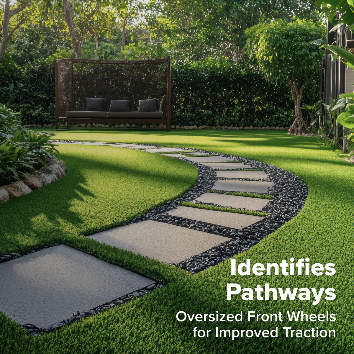 AiMowbot Wire-Free RTKVision Robotic Mower C20
