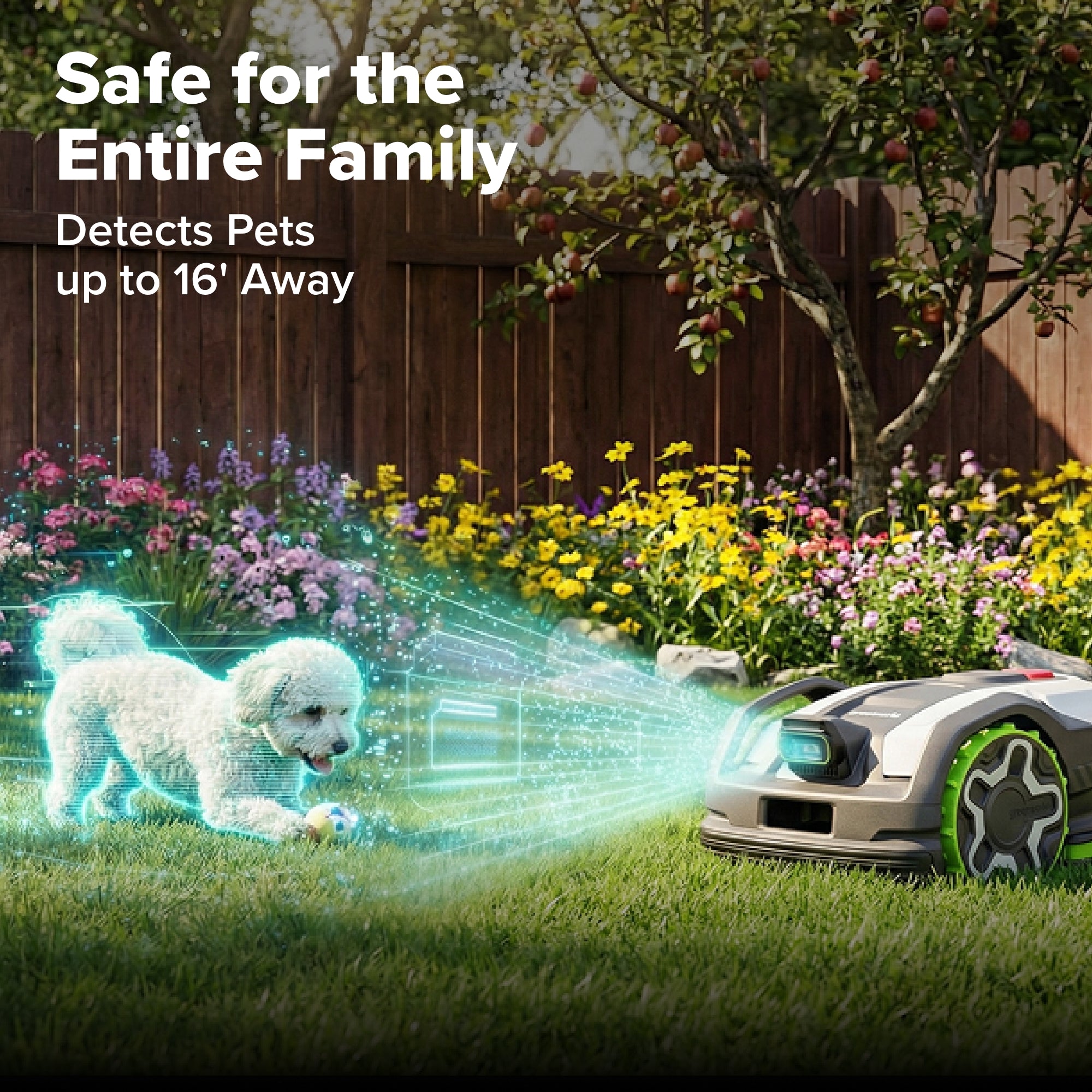 AiMowbot Wire-Free RTKVision Robotic Mower C20 | 1/2Acre