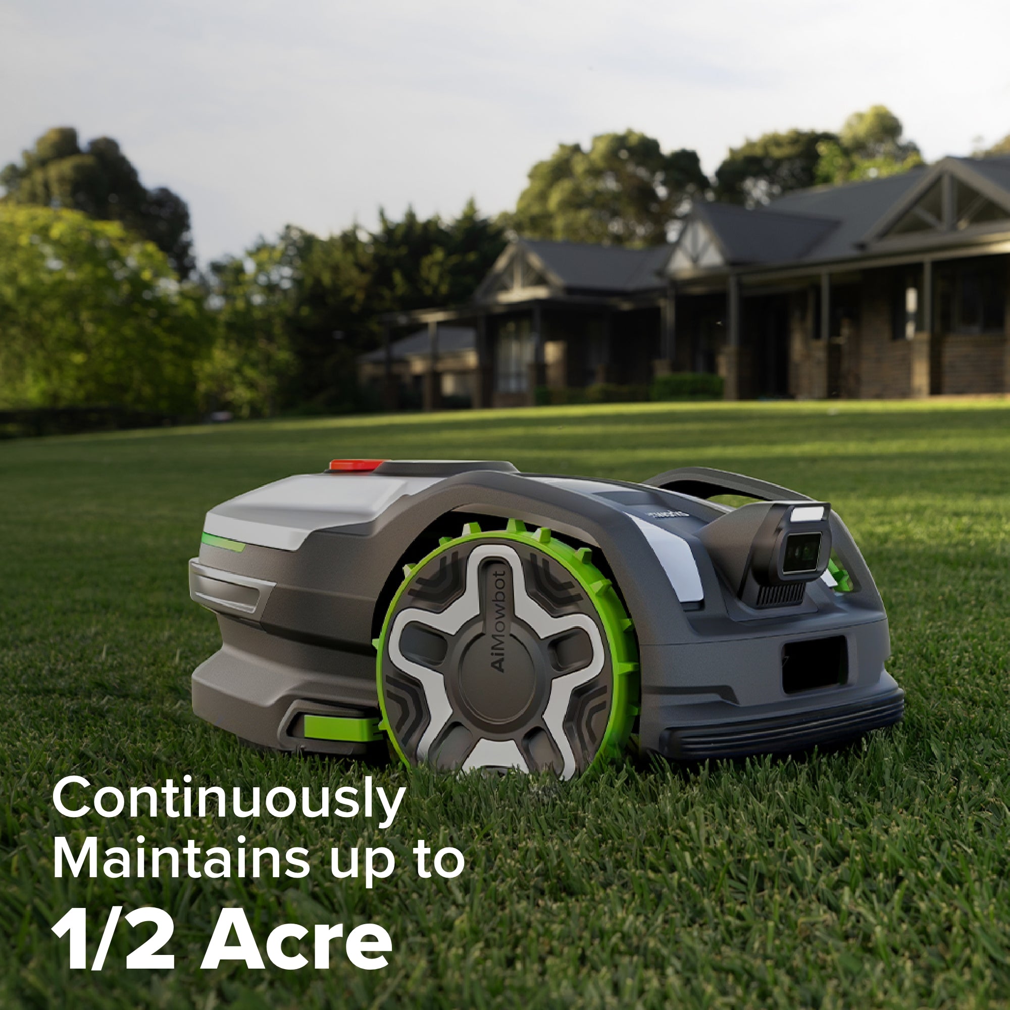 AiMowbot Wire-Free RTKVision Robotic Mower C20 | 1/2Acre