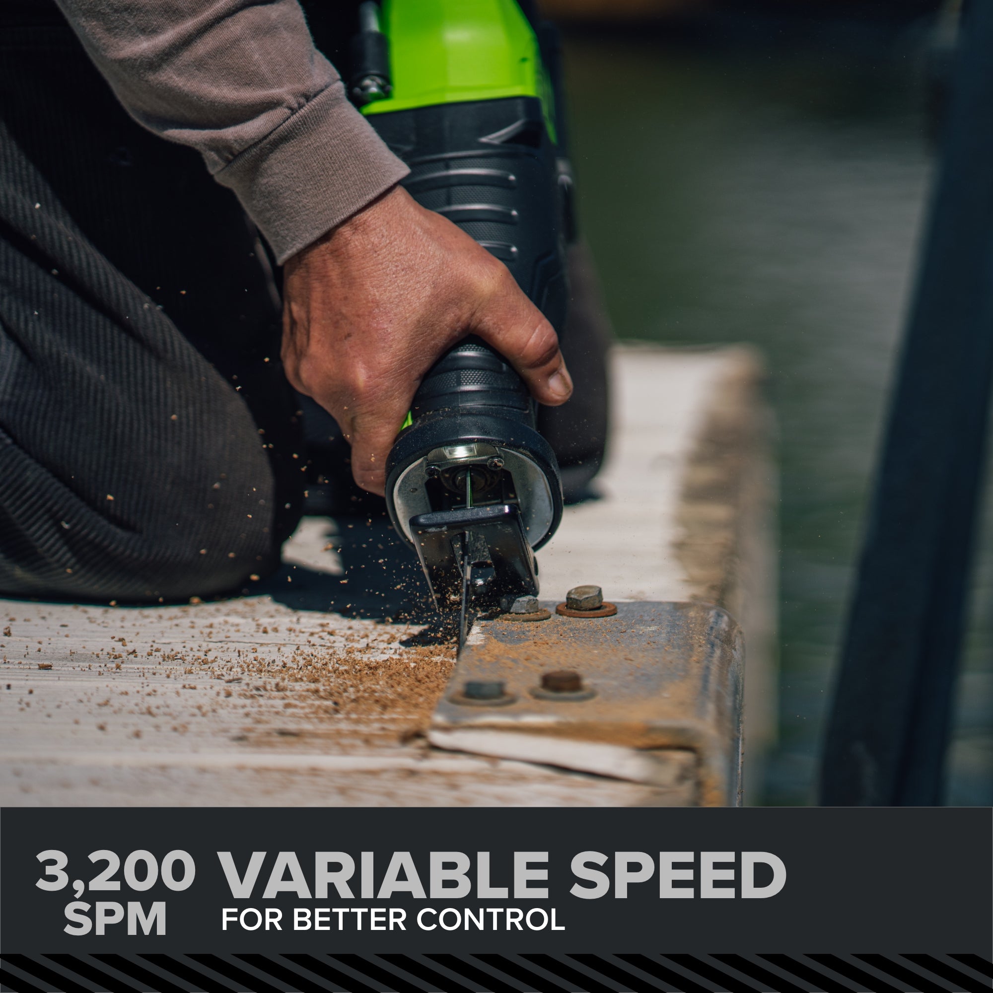 24V 5 Series  1-1/4" Reciprocating Saw (Tool Only)