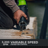 24V 5 Series  1-1/4" Reciprocating Saw (Tool Only)