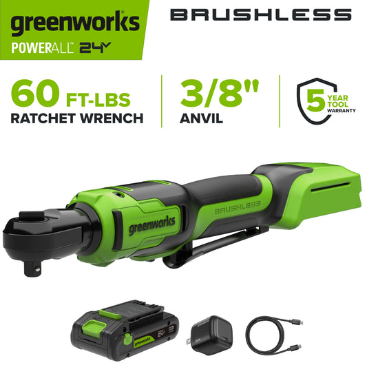 24V PowerAll 60 ft-lb 3/8