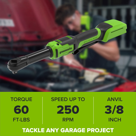 24V PowerAll 60 ft-lb 3/8
