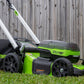 48V (2x24V) 21" Cordless Battery Brushless Self-Propelled Mower w/ (2) 5.0Ah USB Batteries & 4A Dual Port Charger