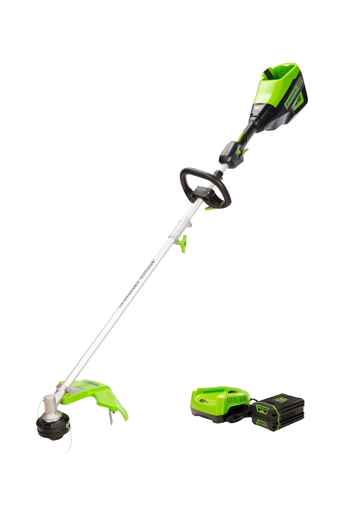 80V 16" Cordless Battery String Trimmer w/ 4.0Ah Battery & Charger