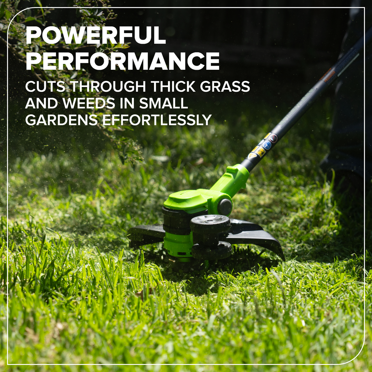 24V 13" Cordless Battery Brushless String Trimmer/Edger w/ 4.0Ah 21700 Batterys and 65W Type-C Charger(3-Ft Cable)