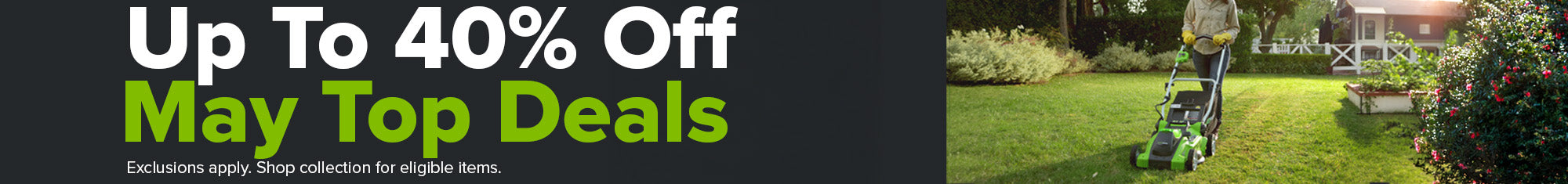May Top Deals banner