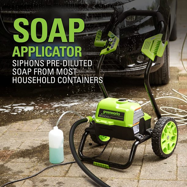 Greenworks High Pressure Soap Applicator Universal Pressure Washer  Attachment