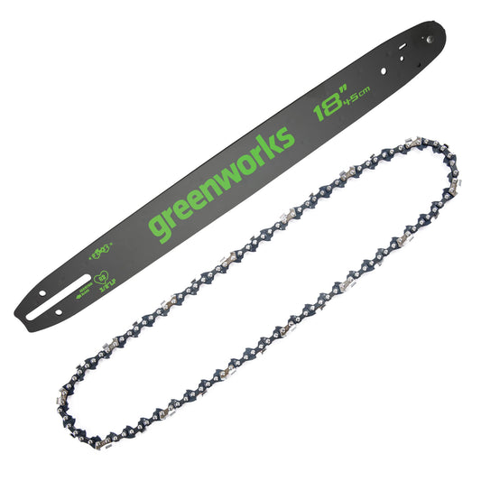18-Inch Replacement Chainsaw Bar and Chain Combo