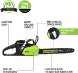 Pro 80V 18" Brushless Chainsaw (Tool Only)