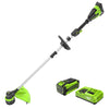 40V 17" Cordless Battery String Trimmer, 8.0 Ah Battery and Charger